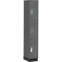 Casiers robustes Concorde, 3 niveaux, 12" x 18" x 76", Acier, Charbon, Soud&eacute; (assembl&eacute;) Nuna Depot Inc.