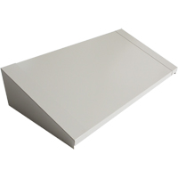 All-Welded Concorde - Heavy-Duty Lockers Sloping Top, 3 Bank, 18" D x 36" W x 6" H, Grey, Steel Nuna Depot Inc.