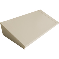 All-Welded Concorde - Heavy-Duty Lockers Sloping Top, 3 Bank, 18" D x 36" W x 6" H, Beige, Steel Nuna Depot Inc.