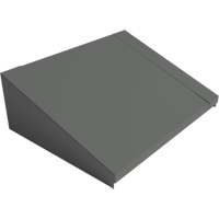 All-Welded Concorde - Heavy-Duty Lockers Sloping Top, 2 Bank, 18" D x 24" W x 6" H, Steel Nuna Depot Inc.