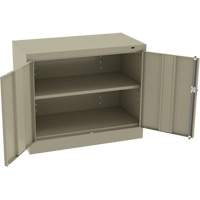 Standard Desk-High Cabinet, Steel, 30" H x 36" W x 18" D, Beige Nuna Depot Inc.