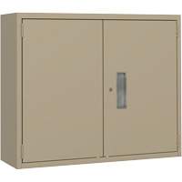 Armoire murale, Acier, 2 Tablettes, 30" h x 36" la x 12" P, Beige Nuna Depot Inc.
