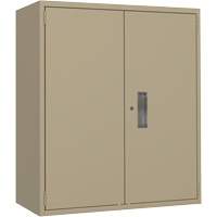 Armoire de rangement Lo-Boy, Acier, 2 Tablettes, 40" h x 36" la x 18" P, Beige Nuna Depot Inc.