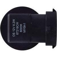 Ampoule pour feu avant H8, DEL, 12,8 W/9 W, Blanc Nuna Depot Inc.