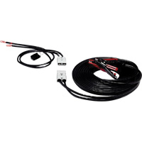 Heavy-Duty Fully Insulated Clamps with Side Terminal Adapters, 4 AWG, 500 A, 25' Cable Nuna Depot Inc.