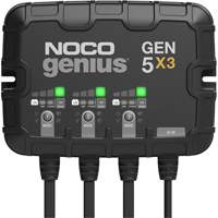 Chargeur de batterie embarqu&eacute; &agrave; 3 sorties de 15 amp&egrave;res Gen5X3 Genius Nuna Depot Inc.