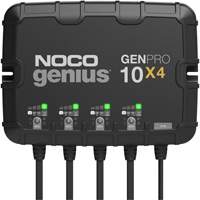 Chargeur de batterie embarqu&eacute; &agrave; 4 sorties de 40 amp&egrave;res GenPro10X4 Genius Nuna Depot Inc.