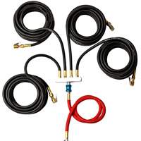 Wall-Mounted Tire Inflation System with 4-Hose Manifold Nuna Depot Inc.