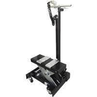 Cric de service de plancher &agrave; profil bas, 12 tonne(s) Capacit&eacute;, 7-1/2" Abaiss&eacute;e, 15" &eacute;lev&eacute;e, Air comprim&eacute;/hydraulique Nuna Depot Inc.