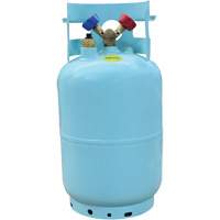 30 Lbs DOT-Approved Recovery Cylinder with Float Switch Nuna Depot Inc.