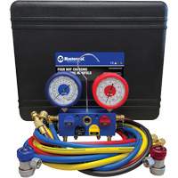 R134A 4-Way Aluminum Manifold Gauge Set Nuna Depot Inc.