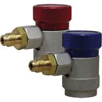 1/4” FL-M x 16 High Side Manual R134a Safety Lock Coupler Nuna Depot Inc.