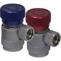 Low Side Manual R134a Quick Coupler with safety lock Nuna Depot Inc.