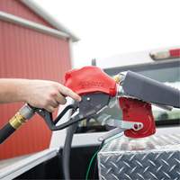 Red Automatic Gasoline Spout Nozzle Nuna Depot Inc.