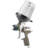Pistolet de peinture de premi&egrave;re qualit&eacute; pour la peinture automobile X 5500 HVLP 1,3 I RPS D, Entr&eacute;e d'air 1/4" NPT, 15,19 pi³/min, Capacit&eacute; 0,6 L/0,9 L, 0,17 psi Nuna Depot Inc.