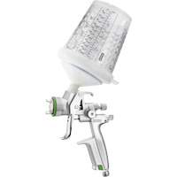 Pistolet de peinture de premi&egrave;re qualit&eacute; 4400?B HVLP?1,0 SR avec godet RPS 0,3?L, pour les retouches de finitions automobiles, Entr&eacute;e d'air 1/4" NPT, 4,24 pi³/min, Capacit&eacute; 0,3 L, 0,14 psi Nuna Depot Inc.