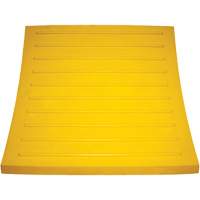 Cale de roue, Polyur&eacute;thane, Jaune, 15-1/4" la x 12-1/8'' p x 10-3/4" h Nuna Depot Inc.