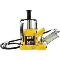 Cric bouteille de s&eacute;rie Pro "Shorty", 20 tonne(s), Air comprim&eacute;/hydraulique, 12-5/8" Hauteur &eacute;lev&eacute;e Nuna Depot Inc.