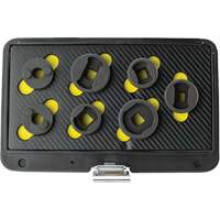 Threaded Leaf Spring Shackle Pin Remover & Installation Master Set, 7 Pieces, 1/2" Drive Size Nuna Depot Inc.