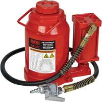 Standard Height Bottle Jack, 30 Ton(s), Air Hydraulic, 19-7/10" Raised Height Nuna Depot Inc.