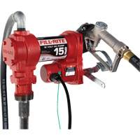 Pompe de transfert de carburant 12 V CC avec pistolet Nuna Depot Inc.