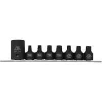 Pickup Truck Bed Bolt Socket/Bit Set, 8 Pieces, 1/2"/3/8" Drive Size Nuna Depot Inc.