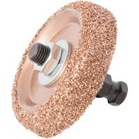 Tungsten Carbide Buffing & Abrasion Wheel with Hex Adapter for Low-Speed Tire Buffer, 2-3/5" Diameter, 4.5" L, 4" W, 1.1" H Nuna Depot Inc.