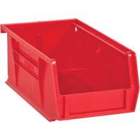 Hook-On Bins, 4" W x 3" H x 7" D, Red, 10 lbs. Capacity Nuna Depot Inc.