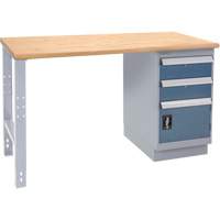 Industrial-Duty Workbench, Door w/ Drawer Combination, 1000 lbs Cap., 72" W x 30" D, 34" H Nuna Depot Inc.