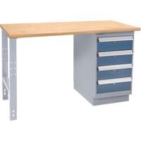 Industrial-Duty Workbench, 1000 lbs Cap., 72" W x 36" D, 34" H Nuna Depot Inc.