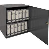Armoire de rangement pour contenants a&eacute;rosol, Acier, 21-7/8" h x 15-15/16" la x 20-5/16" P, Gris Nuna Depot Inc.