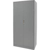 Armoire de rangement combin&eacute;e, 36" la x 18" p x 72" h, Gris Nuna Depot Inc.