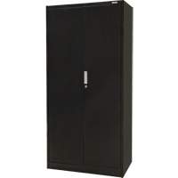 Hi-Boy Storage Cabinet, Steel, 4 Shelves, 72" H x 36" W x 18" D, Black Nuna Depot Inc.