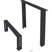 Pattes d'&eacute;tabli pour service industriel, Acier, 30" p x 34" h, Simple Nuna Depot Inc.