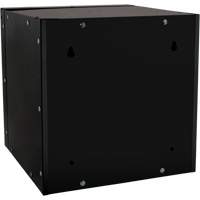 Stackable Cube Locker, 12" x 12" x 12", Steel, Black, Knocked Down Nuna Depot Inc.