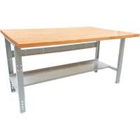 Industrial Modular Workbench, 1000 lbs. Cap., 72" W x 48" D Nuna Depot Inc.