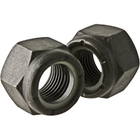 Hex Nut, 5/8" Dia., Black Oxide, Coarse Nuna Depot Inc.