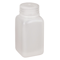 Easy-Grip Space-Saver Bottles, Square, 6 oz., Plastic Nuna Depot Inc.