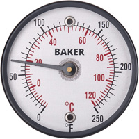 Surface Thermometers, Contact, Analogue, 0-250°F (-20-120°C) Nuna Depot Inc.