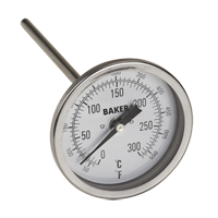 Bi-Metal Thermometers, Contact, Analogue, 50-550°F (0-260°C) Nuna Depot Inc.