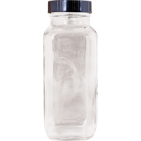 Bouteille, Carr&eacute;e, 8 fl. Oz., Verre Nuna Depot Inc.