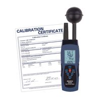 Compteur de contrainte thermique au thermom&egrave;tre-globe mouill&eacute; (WBGT) (comprend certificat ISO) Nuna Depot Inc.
