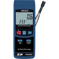 Thermo-Anemometer, Data Logging, 0.2 to 25.0 m/sec Air Velocity Range Nuna Depot Inc.
