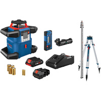 Revolve4000 Connected Self-Leveling Horizontal Rotary Laser Kit, 4000' (1219.2 m), 635 Nm Nuna Depot Inc.