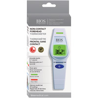 Non-Contact Forehead Thermometer, 0°C - 100.0°C (32.0°F - 212.0°F), Fixed Emmissivity Nuna Depot Inc.