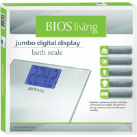 Jumbo Digital Display Scale, 550 lbs. Cap., 0.2 lbs. / 0.1 kg Graduations Nuna Depot Inc.