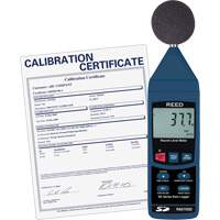 Data Logging Sound Level Meter with Calibration Certificate Nuna Depot Inc.