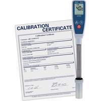 Long Stem pH Meter with Traceable Certificate Nuna Depot Inc.