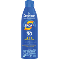 &eacute;cran solaire r&eacute;sistant &agrave; l'eau Sport, FPS 30, A&eacute;rosol Nuna Depot Inc.