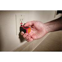 D&eacute;tecteur de tension et testeur de prise DDFT, 50 V - 1000 V, Alerte Affichage & son Nuna Depot Inc.